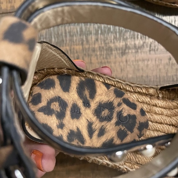 Jimmy Choo Denise espadrilles size 39 nwb - Picture 6 of 9